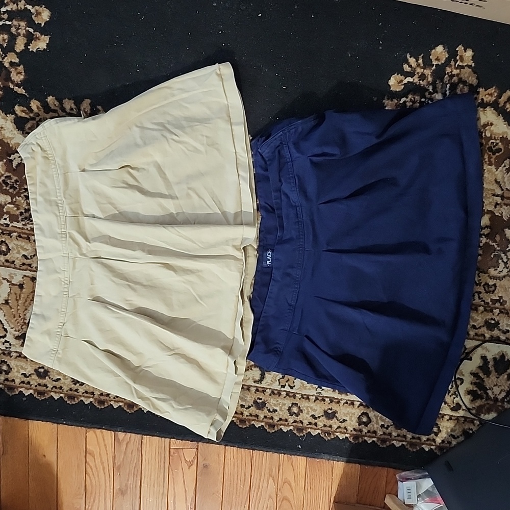 UNIFORM BUNDLE! Place Uniform stretch pleated skorts; 20 Girls Plus,